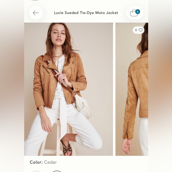 Anthropologie Suede Jacket - Picture 9 of 10